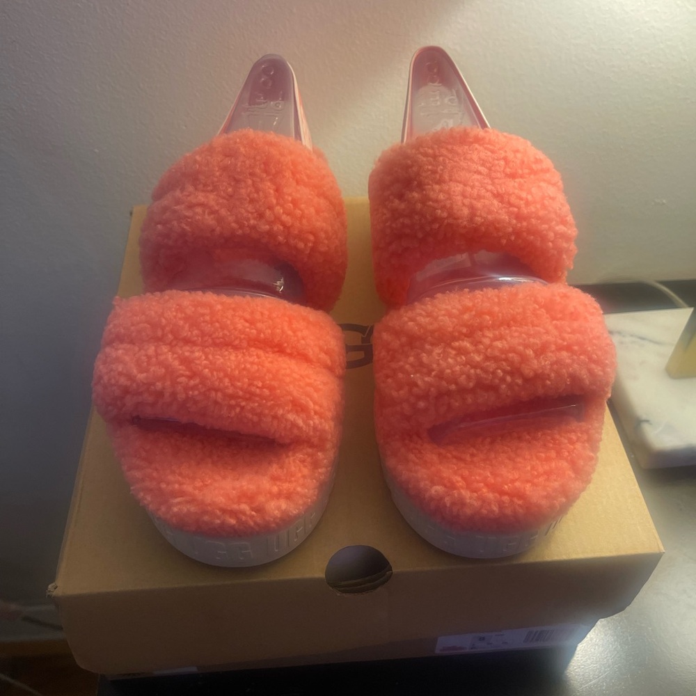 UGG Women's Platform Shoes in Bright Orange